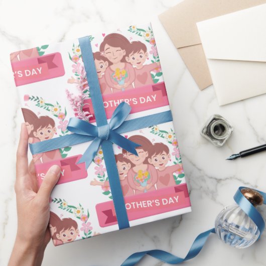 Schönes Muttertagsgeschenk Geschenkpapier (Schenken)
