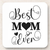 Schönes Muttertagsgeschenk Getränkeuntersetzer (Vorderseite)