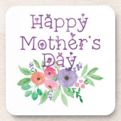 Schönes Muttertagsgeschenk Getränkeuntersetzer (Vorderseite)