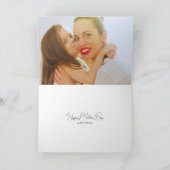 Schönes Muttertagsgeschenk Karte (Innenseite)