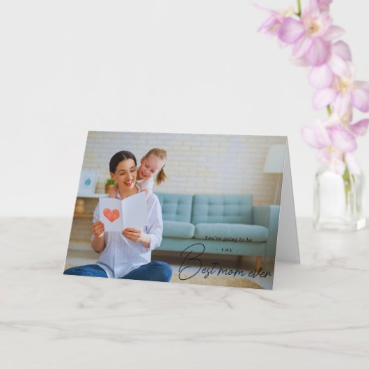 Schönes Muttertagsgeschenk Karte (Orchidee)