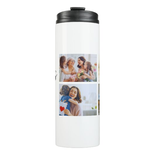 Schönes Muttertagsgeschenk Thermal Tumbler Thermosbecher (Vorderseite)