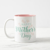 Schönes Muttertagsgeschenk Zweifarbige Tasse (Links)