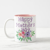 Schönes Muttertagsgeschenk Zweifarbige Tasse (Links)
