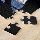 Schönes Mystic Old Tree Ocean Beach Scene Foto Puzzle (Seite)