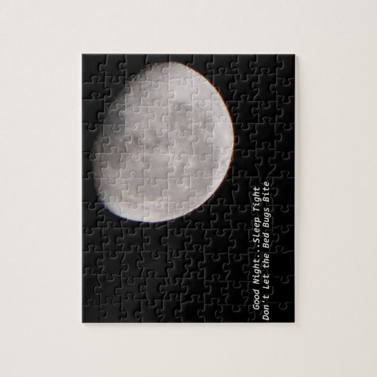Schönes Nachtmond-Puzzle Puzzle (Vertikal)