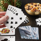 Schönes Nah-up eines Dolphins Spielkarten (In Situ)