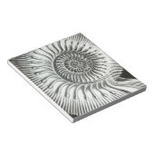 Schönes, nahes Ammoniakbild Notizblock (angewinkelt)