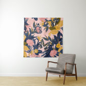 Schönes, nahtlos künstlerisches tropisches Muster Wandteppich (Beispiel)