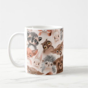 Schönes nahtloses, anpassbares, wasserfarbenes Mu Kaffeetasse