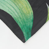 Schönes, nahtloses Blumenmuster mit Aquarell Fleecedecke (Ecke)