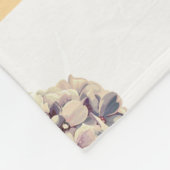 Schönes, nahtloses Blumenmuster mit Hydrangea Fleecedecke (Ecke)