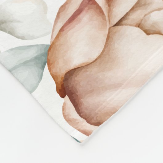 Schönes, nahtloses Blumenmuster mit Vintagem Fleecedecke (Ecke)