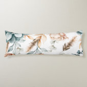 Schönes, nahtloses Blumenmuster mit Vintagem Seitenschläferkissen (Vorderseite)