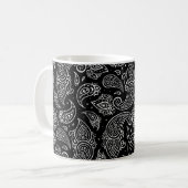 Schönes, nahtloses Muster Kaffeetasse (Vorderseite Links)