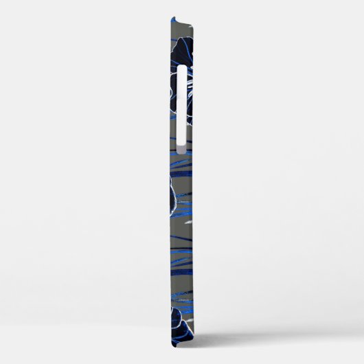 Schönes nahtloses Muster mit Aquarellfarben-Stilis Case-Mate iPhone Hülle (Rückseite / Links)