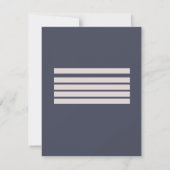 Schönes, nahtloses Muster vergiss-me-not bl Einladung (Rückseite)