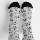 Schönes, nahtloses Muster vergiss-me-not bl Socken (Oben)