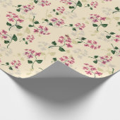 Schönes, nahtloses Muster vergiss-me-not pi Geschenkpapier (Ecke)