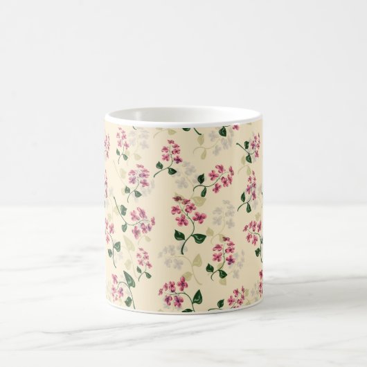 Schönes, nahtloses Muster vergiss-me-not pi Kaffeetasse (Mittel)