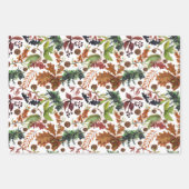 Schönes Naturmuster - Wildbeeren und Blätter (Vorderseite 2)