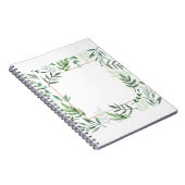 Schönes Naturrahmen-Notebook Notizblock (Rechte Seite)