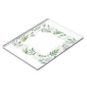 Schönes Naturrahmen-Notebook Notizblock (Linke Seite)