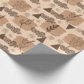 Schönes Naturschutzpapier Geschenkpapier (Ecke)