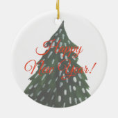 Schönes neues Jahr dekorative Ornamente (Hinten)