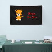Schönes neues Jahr der Tiger 2022 Banner (Messeveranstaltung)