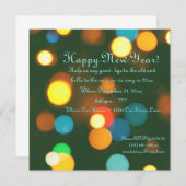 Schönes neues Jahr Einladung (Vorne/Hinten)