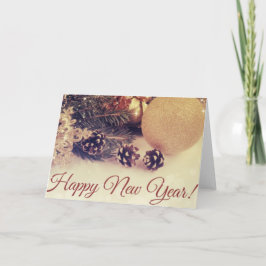 Schönes Neues Jahr Feiertagskarte