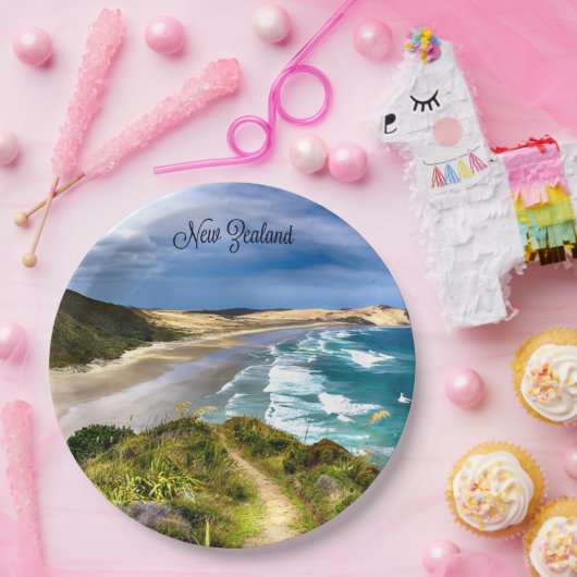 Schönes Neuseeland Pappteller (Party)