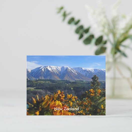 Schönes Neuseeland Postkarte (Stehend Vorderseite)