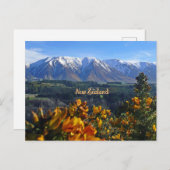 Schönes Neuseeland Postkarte (Vorne/Hinten)