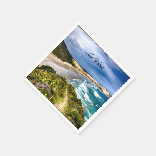 Schönes Neuseeland Serviette (Ecke)