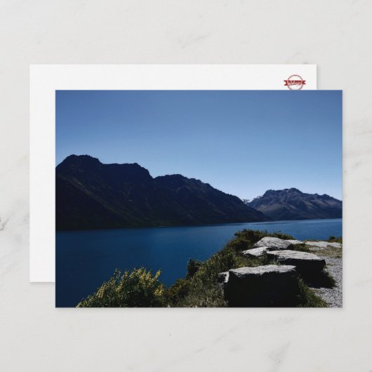 Schönes Neuseeland, Südinsel Postkarte (Vorne/Hinten)