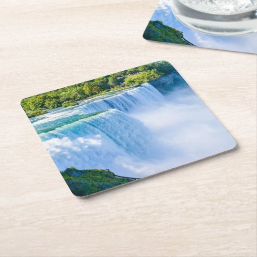 Schönes Niagara Falls Untersetzer Set (angewinkelt)
