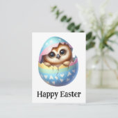 Schönes Niedliches Osteruhn Postkarte (Stehend Vorderseite)