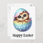 Schönes Niedliches Osteruhn Postkarte (Vorne/Hinten)