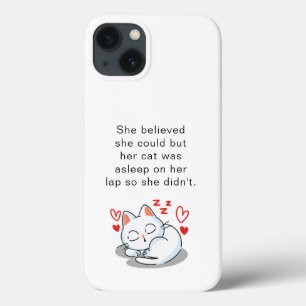 Schönes Niedliches Zitat für Katzenliebhaber Case-Mate iPhone Hülle