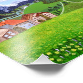 Schönes Norwegen Foto Erweiterung (Ecke)