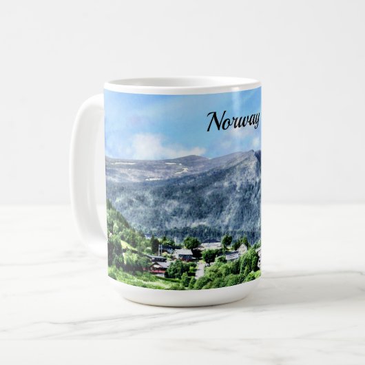 Schönes Norwegen,  Kaffeetasse (Vorderseite Links)