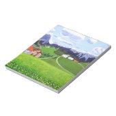 Schönes Norwegen Notizblock (Rotiert)