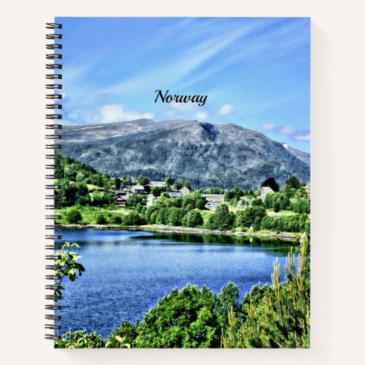 Schönes Norwegen,  Notizblock (Vorderseite)