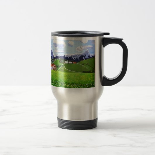 Schönes Norwegen Reisebecher (Rechts)