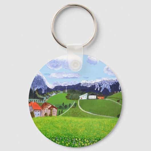 Schönes Norwegen Schlüsselanhänger (Vorderseite)