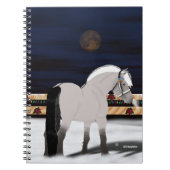 Schönes norwegisches Fjord-Pferd Notizblock (Vorderseite)