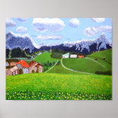 Schönes norwegisches Poster (Vorne)