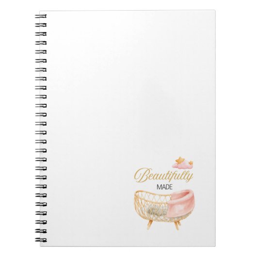 Schönes Notebook Notizblock (Vorderseite)